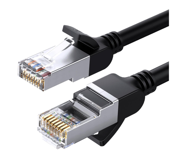 UGREEN Kabel sieciowy NW122 Ethernet RJ45 Cat.6A UTP 1m czarny - 1489099 - zdjęcie